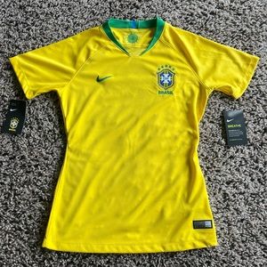 Authentic 2018 Nike Brazil Woman’s Soccer Jersey
